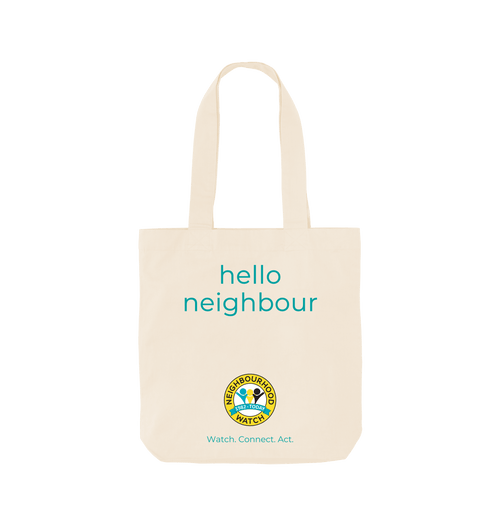 Natural Printed Bag Front