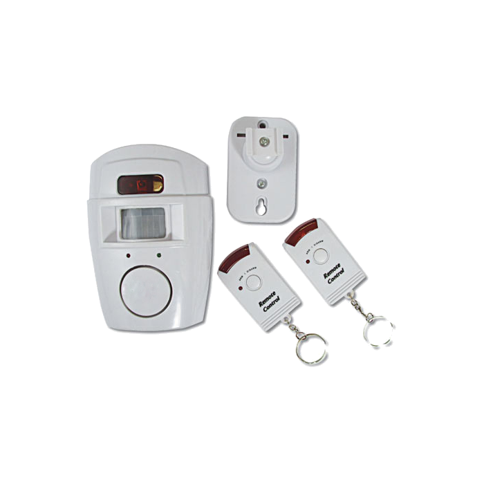 Basic House Alarms (PIR Alarm with 2 Remote Controls)