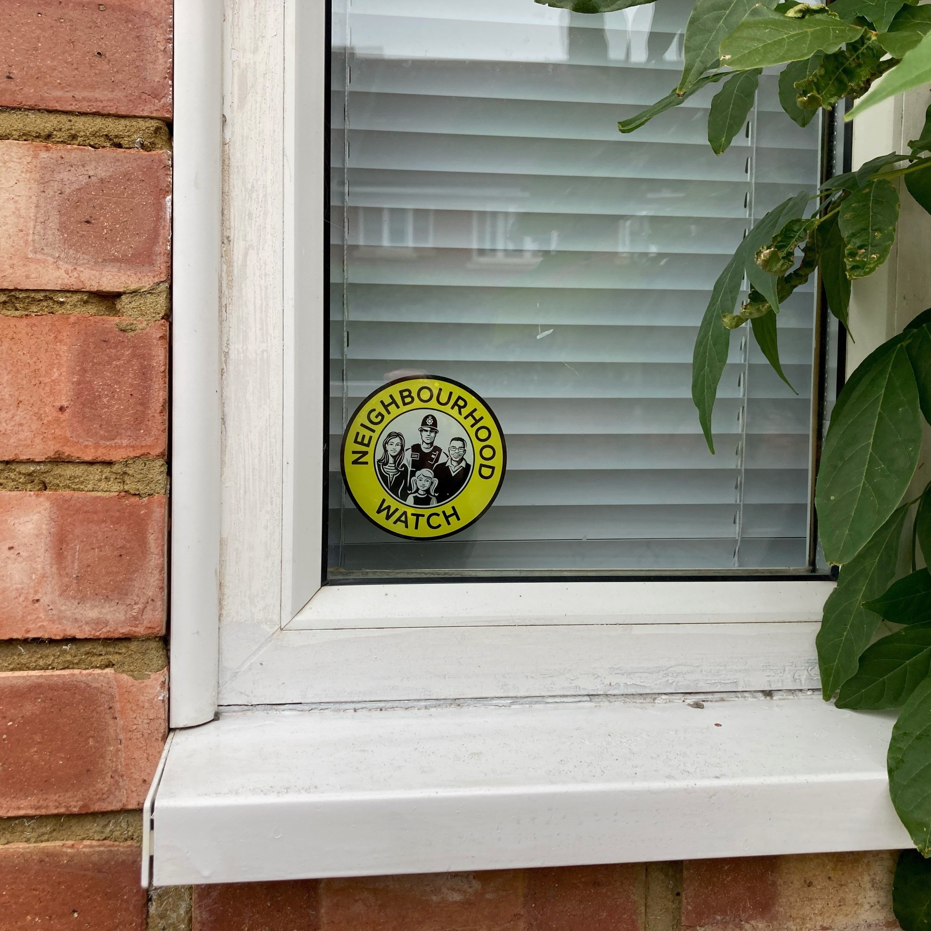 Pack of 50 Neighbourhood Watch 'traditional logo' window stickers